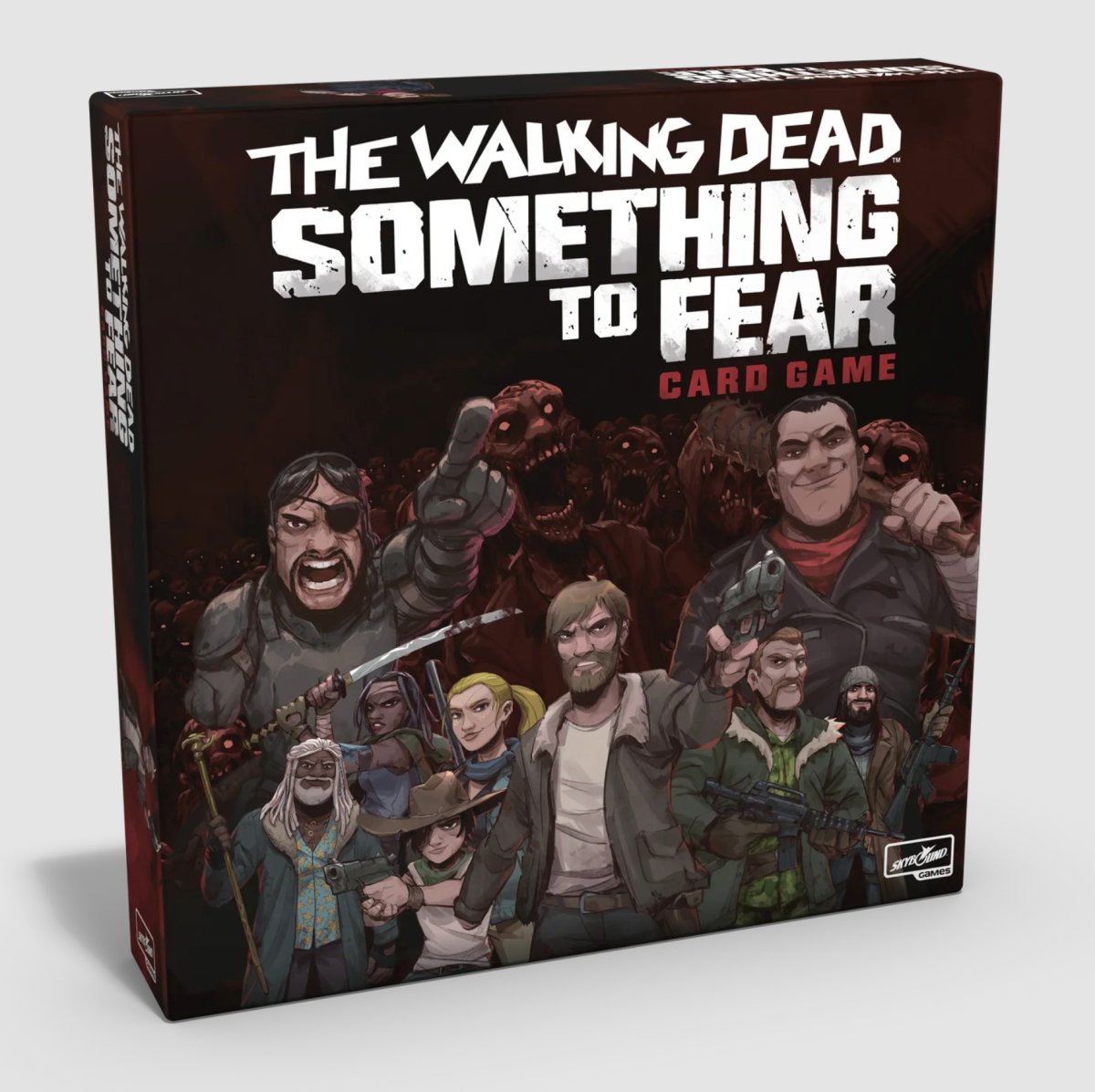 The Walking Dead Something to Fear card game box