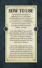 The Deck of Wondrous Items – 78 Fully Illustrated DnD 5e Tarot-sized Item/Lore RPG Cards