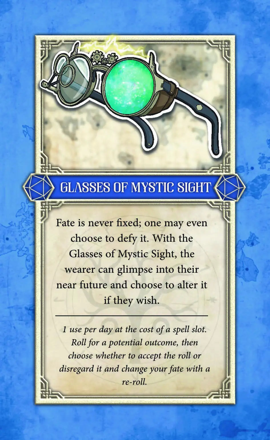 The Deck of Wondrous Items – 78 Fully Illustrated DnD 5e Tarot-sized Item/Lore RPG Cards