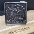 Wyrmhold Dial closed dragon metal RPG dice spinner case