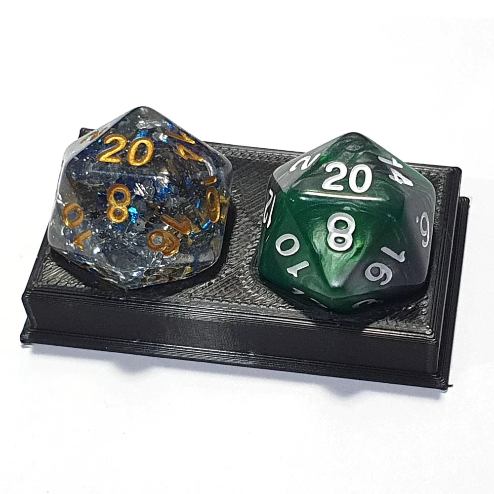Wound Tracker Double D20 Dice Holder