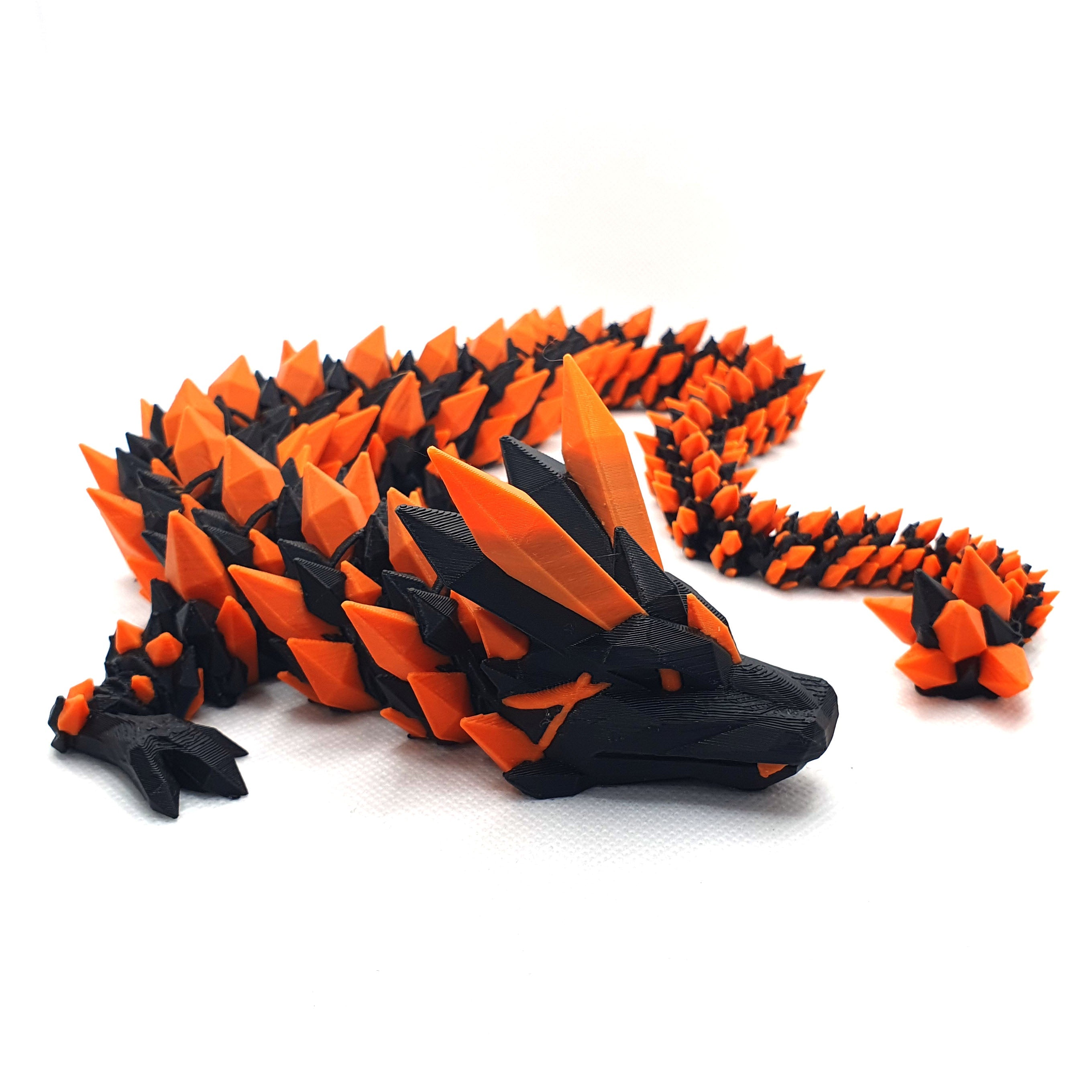 Crystal Articulated Adult Dragon