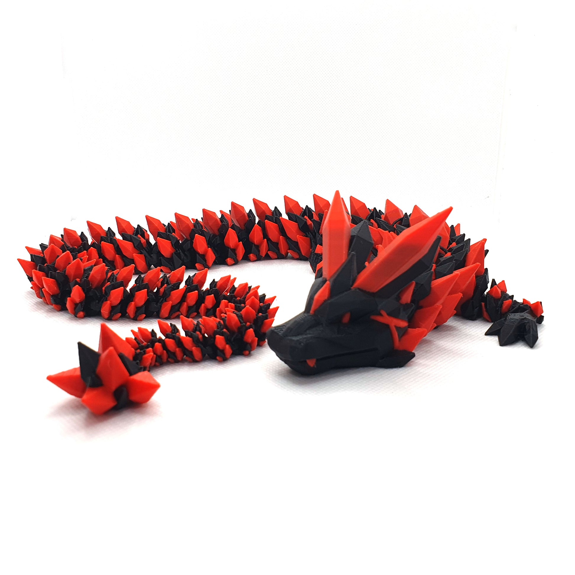 Crystal Articulated Adult Dragon