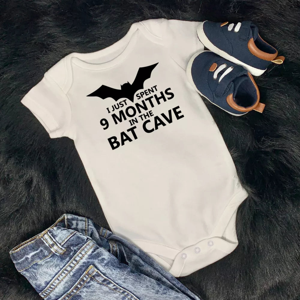 I Just Spent 9 Months In The Batcave Babygrow