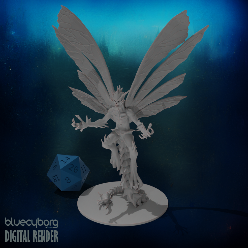 Devils 28mm Scale Miniature for D&D, Shapeways, Pathfinder and Other ...