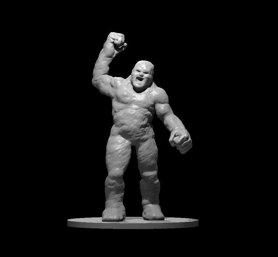 Golem 28mm Scale Miniature