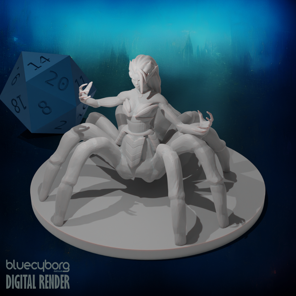 Drider 28mm Scale Miniature