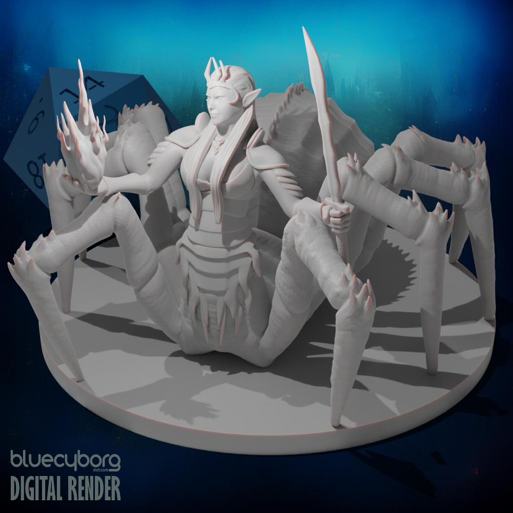 Drider 28mm Scale Miniature