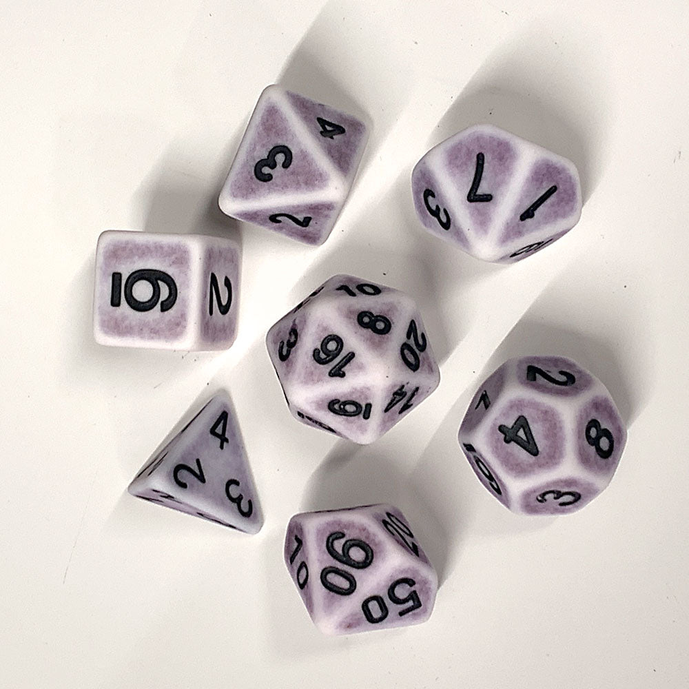 Ancient Dice Set - Lavender