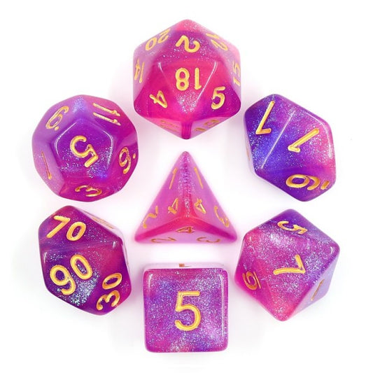 Mythic Dice Set - Briar Rose Aurora