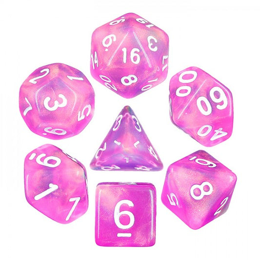 D20 Polyhedral 7 Piece Dice Set - Mythic - Dream in Bloom