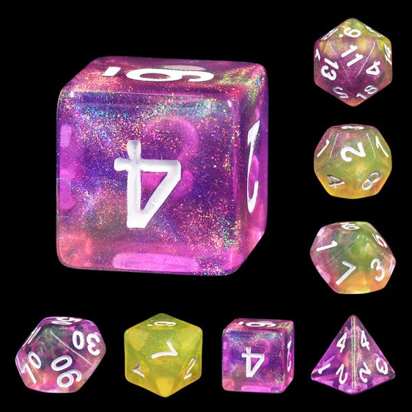 Mythic Dice Set - Lemon Jelly