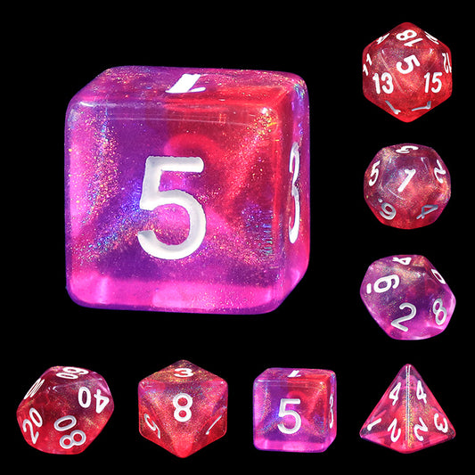 Mythic Dice Set - Carbon Stars