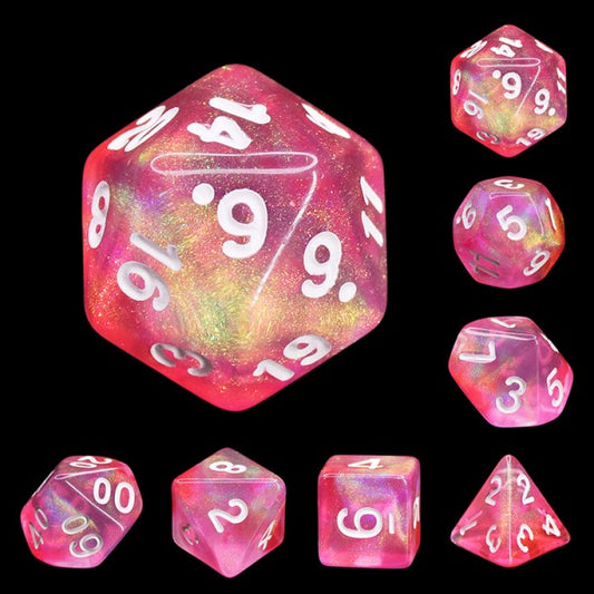 Mythic Dice Set - Pink Bunny