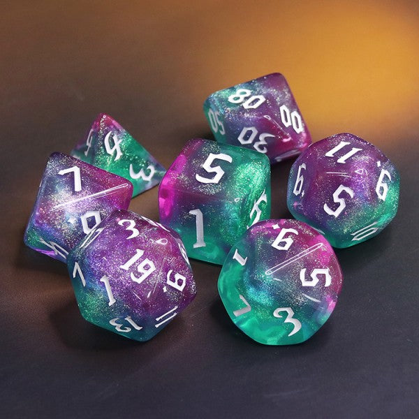 Chaos Font Dice Set - Mythic Dice Set - Magic Wand