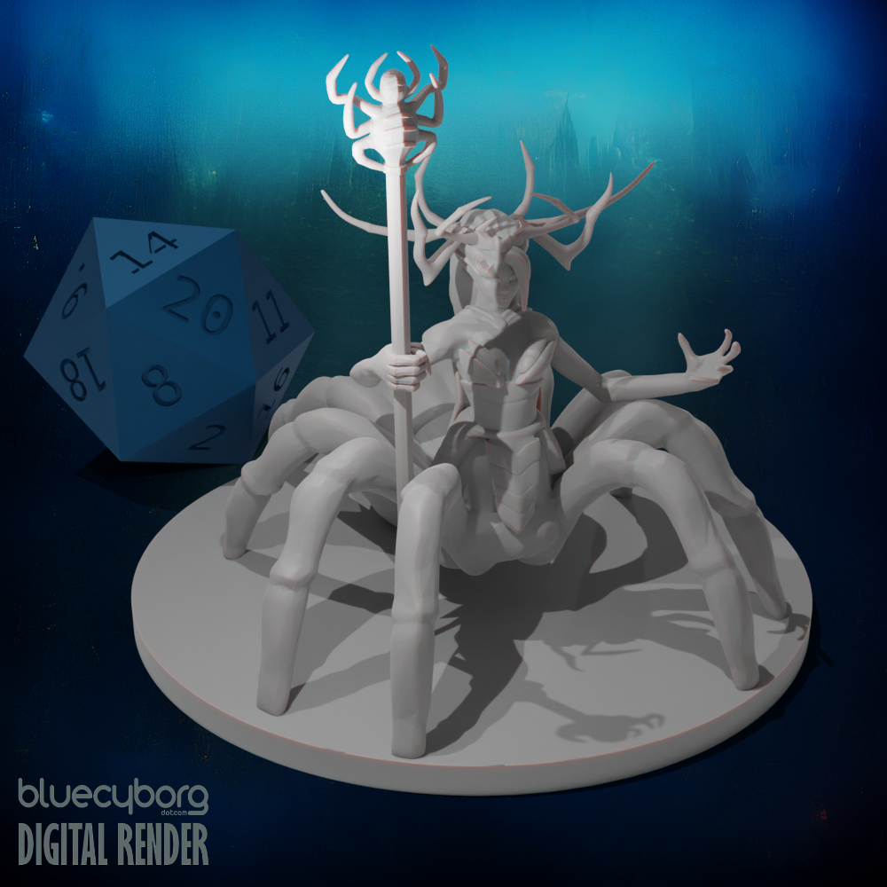 Drider 28mm Scale Miniature