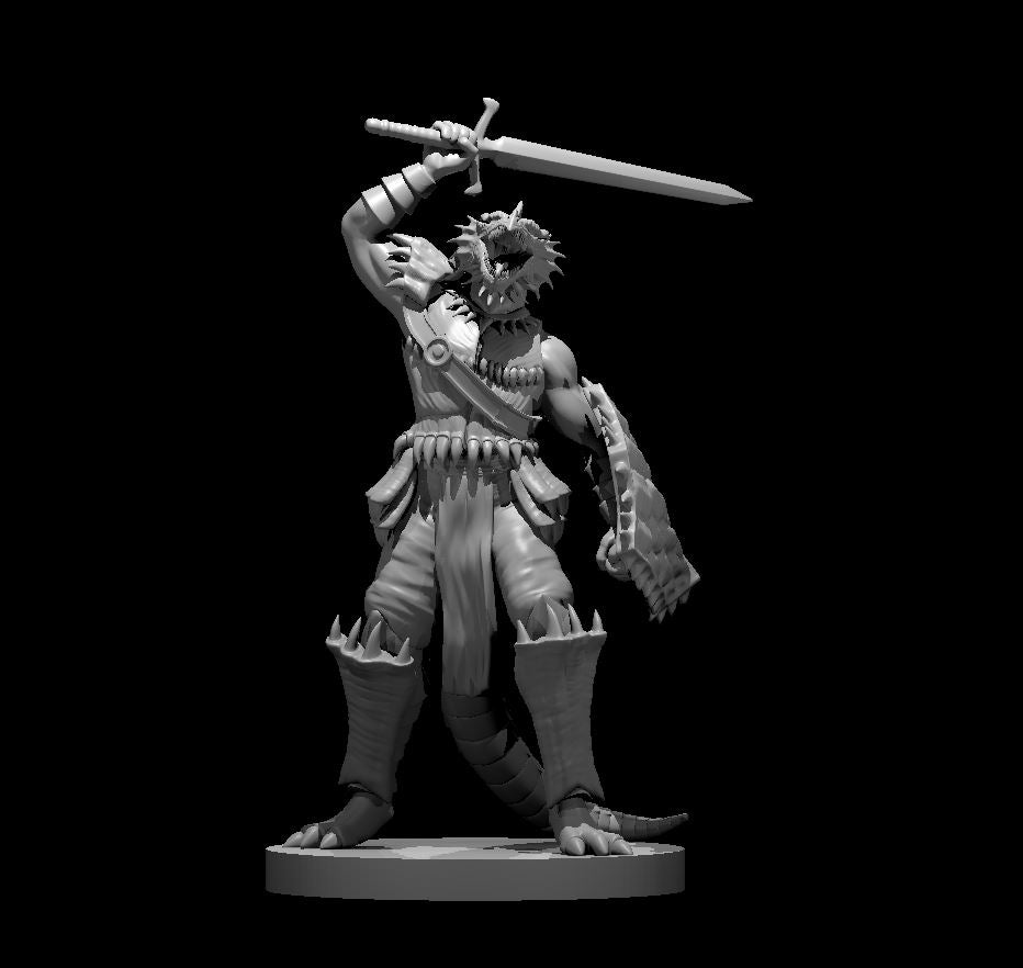 Half Dragon Chromatics 28mm Scale Miniature