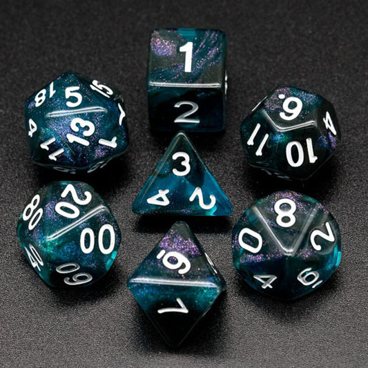 Mythic Dice Set - Midnight Lagoon