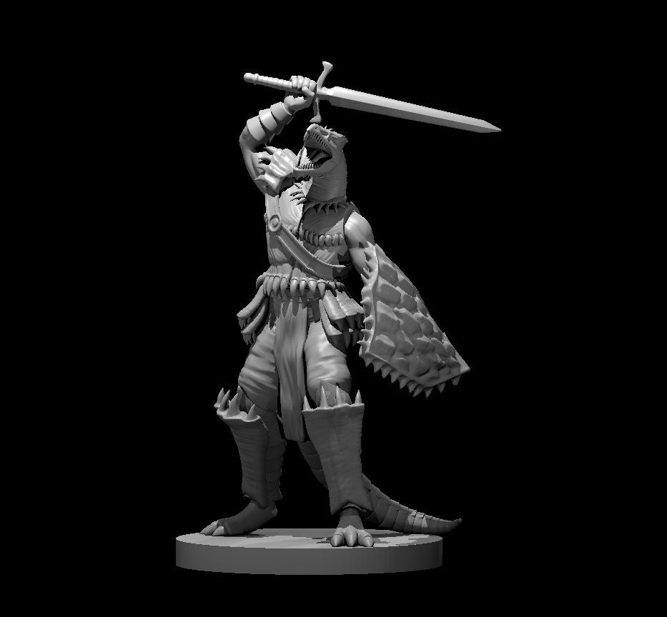 Half Dragon Chromatics 28mm Scale Miniature