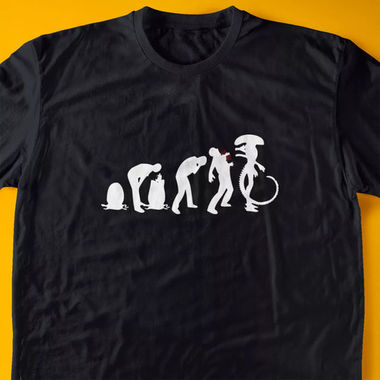 Evolution of the Alien T-Shirt