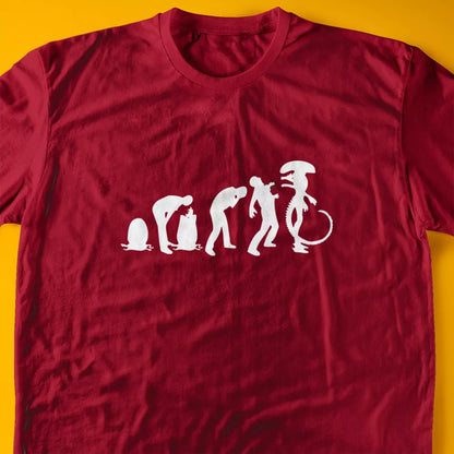 Evolution of the Alien T-Shirt