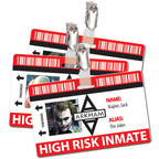 Arkham Asylum Inmate Cosplay ID Card