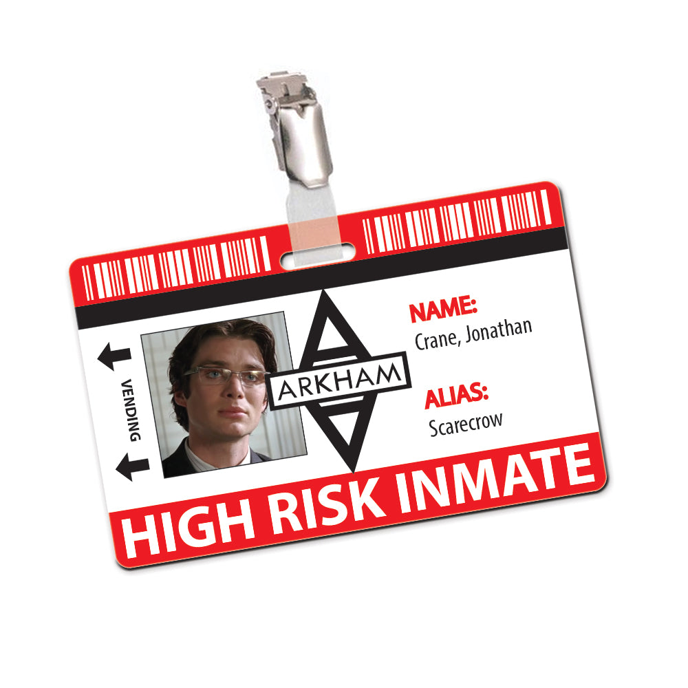 Arkham Asylum Inmate Cosplay ID Card