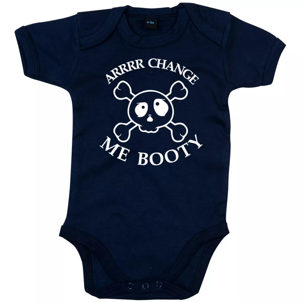 ARRR Change Me Booty - Pirates Babygrow