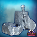 Barbarians Axe Dice Tower