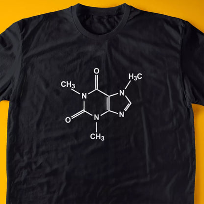 Caffeine Molecule T-Shirt