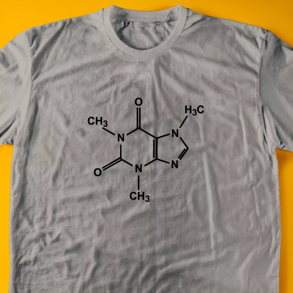 Caffeine Molecule T-Shirt