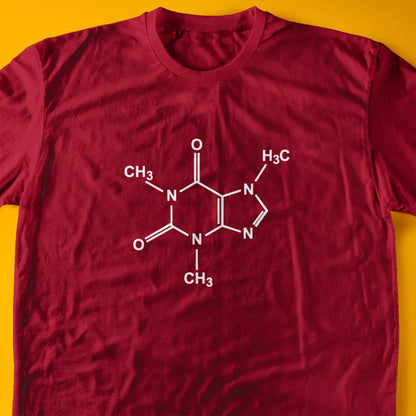 Caffeine Molecule T-Shirt