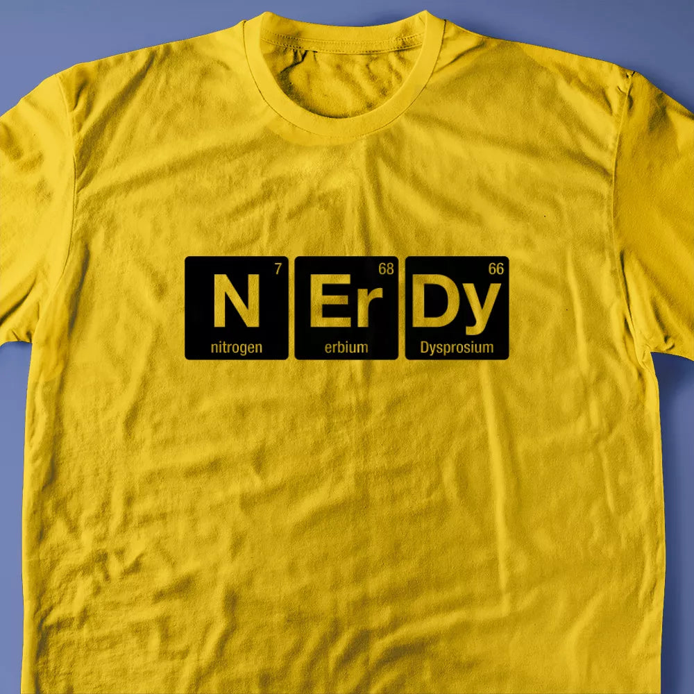 Chemistry Of Nerdy T-Shirt
