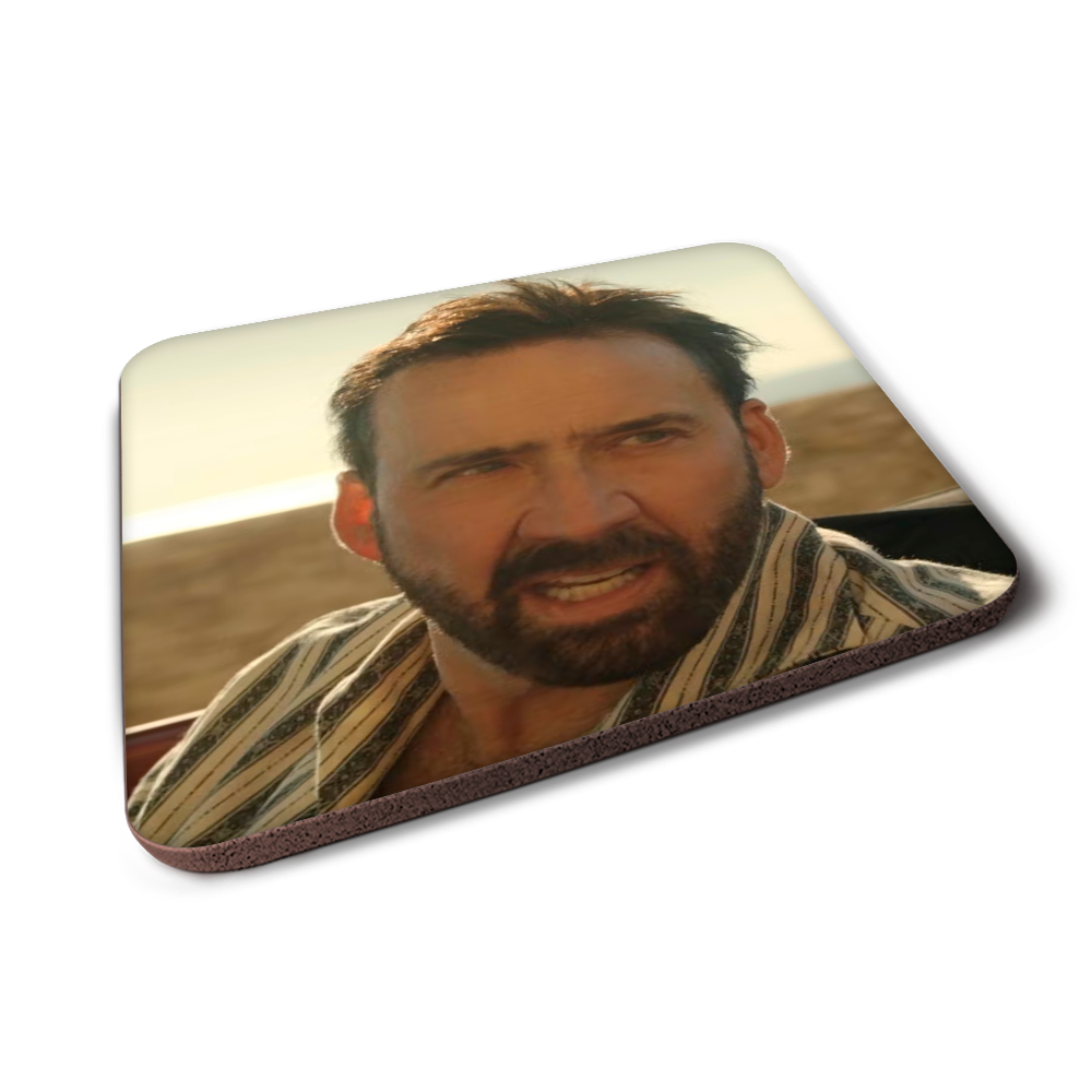 Nick Cage Meme Coaster