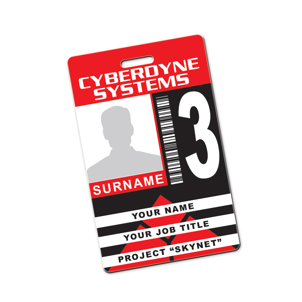 Cyberdyne Systems Personalised Cosplay ID