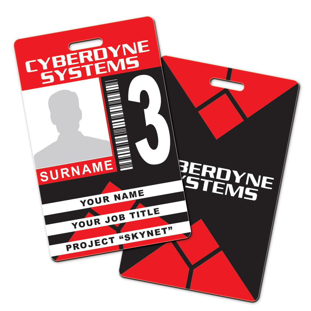 Cyberdyne Systems Personalised Cosplay ID