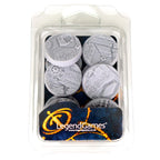 LegendGames 32mm Round Necron Bases x10