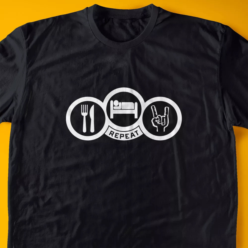 Eat, Sleep, Rock T-Shirt