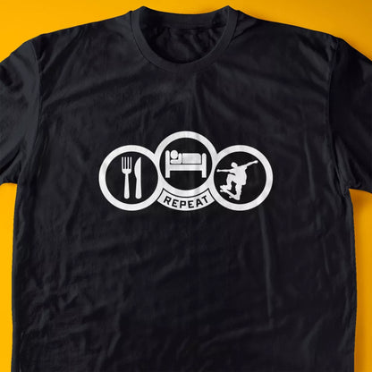 Eat, Sleep, Skateboard T-Shirt