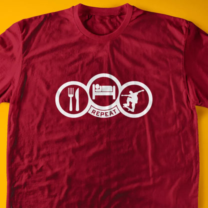 Eat, Sleep, Skateboard T-Shirt