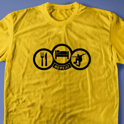 Eat, Sleep, Skateboard T-Shirt