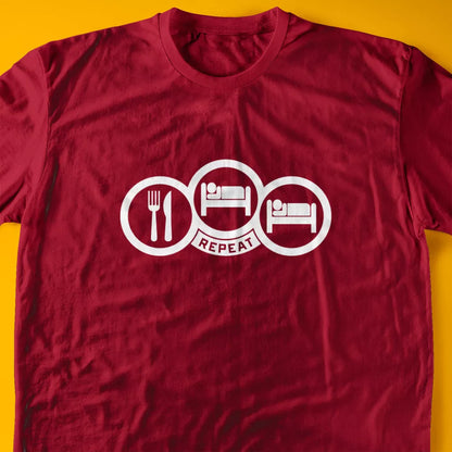 Eat, Sleep, Sleep More T-Shirt