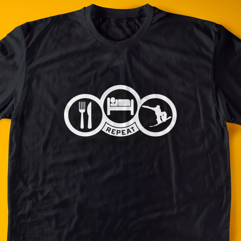 Eat, Sleep, Snowboard T-Shirt