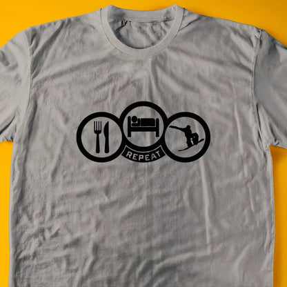 Eat, Sleep, Snowboard T-Shirt