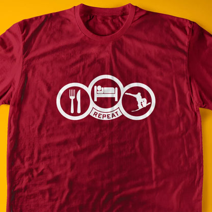 Eat, Sleep, Snowboard T-Shirt