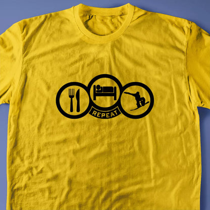 Eat, Sleep, Snowboard T-Shirt