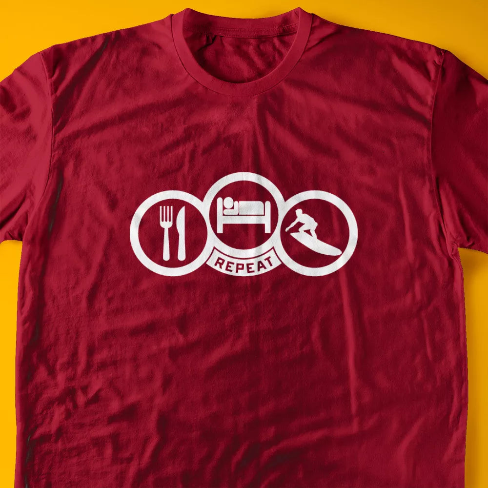 Eat, Sleep, Surf T-Shirt