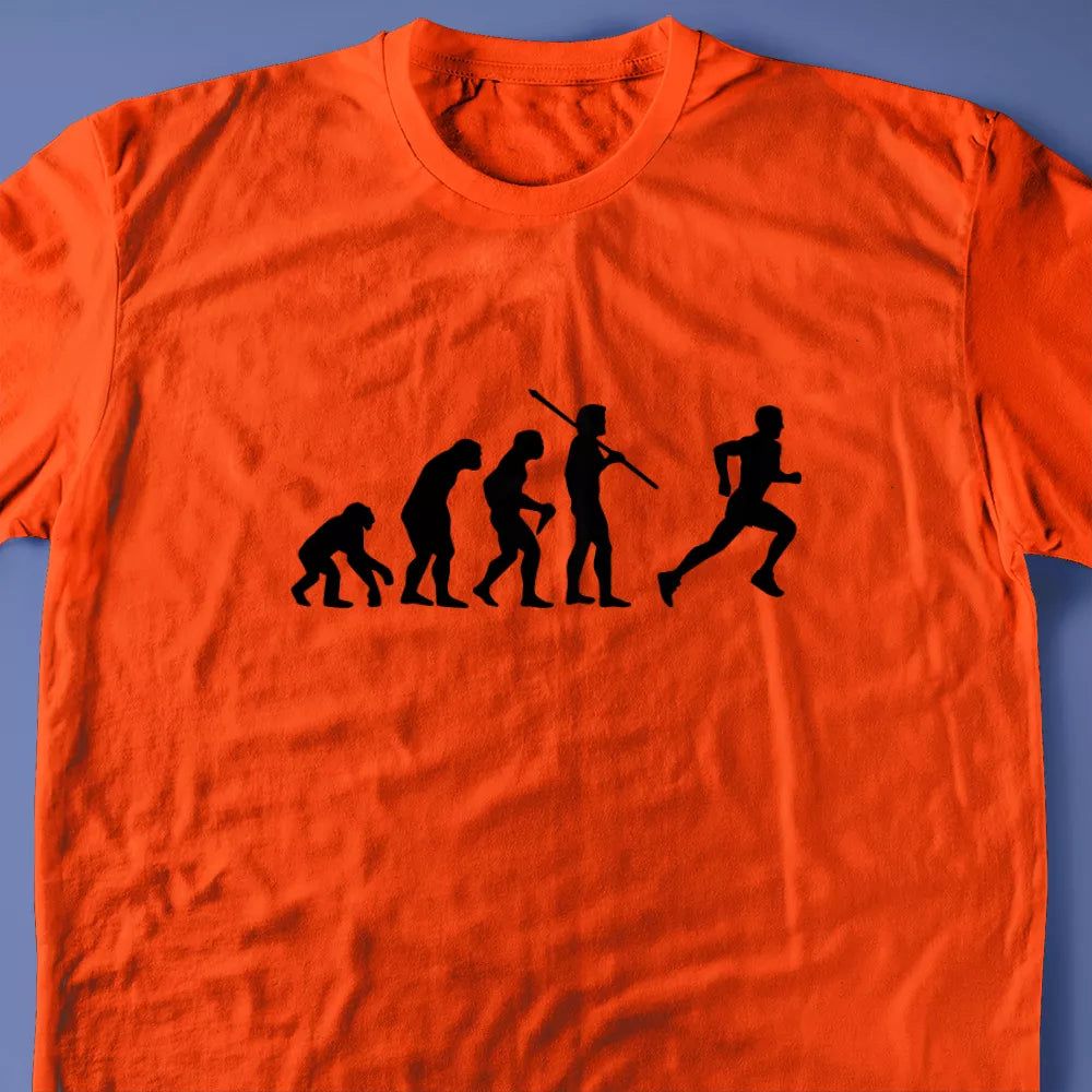 Evolution of a Runner T-Shirt