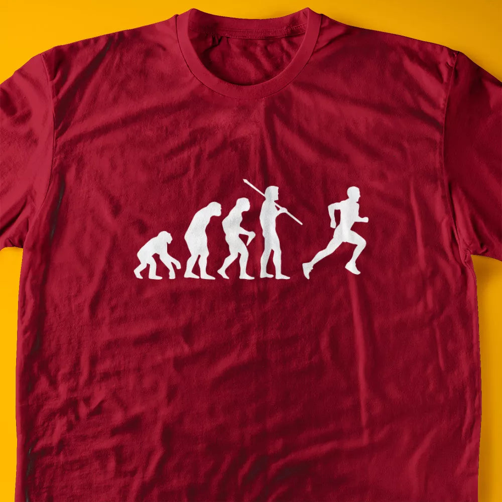 Evolution of a Runner T-Shirt