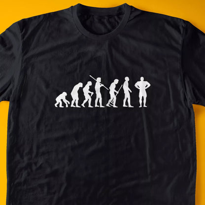 Evolution of a Bodybuilder T-Shirt